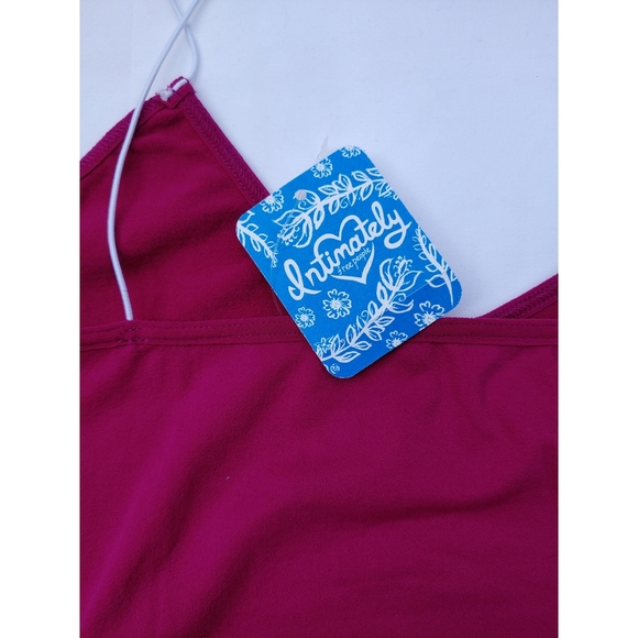 🆕Free People Brami Skinny Strap Fuschia M/L - Picture 7 of 8